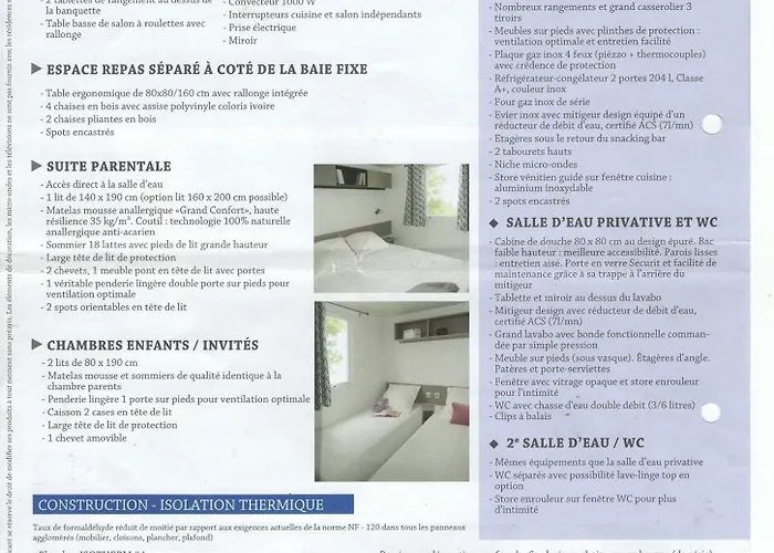 Mobile - Bonne Anse La Palmyre - 8 Pers