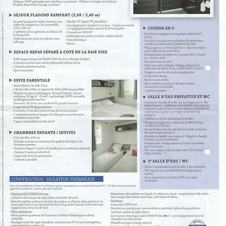 Mobile - Bonne Anse La Palmyre - 8 Pers